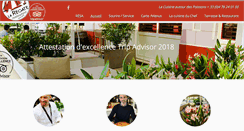 Desktop Screenshot of laregate-restaurant.com
